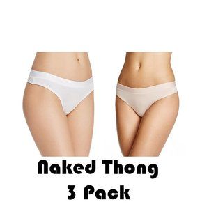 Naked Luxury Modal Thong 3 PACK